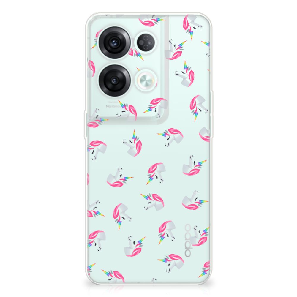TPU bumper voor OPPO Reno8 Pro Unicorns B2C Telecom