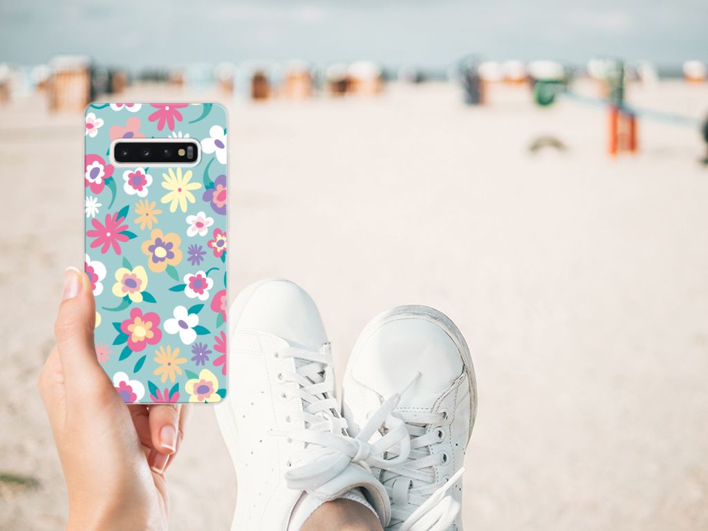Samsung Galaxy S10 Plus TPU Case Flower Power