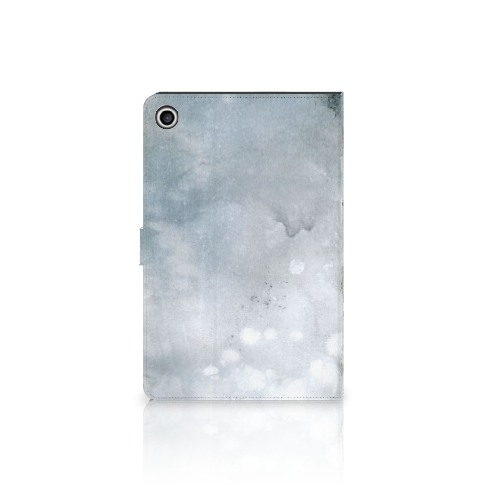 Hoes Lenovo Tab M10 Plus 3rd Gen 10.6 inch Painting Grey