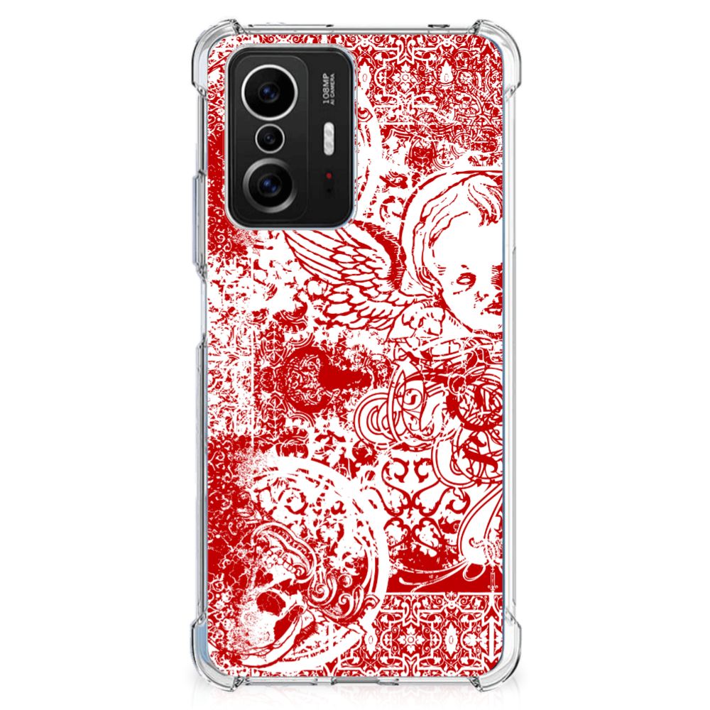 Extreme Case Xiaomi 11T | 11T Pro Angel Skull Rood