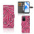 OPPO A16/A16s/A54s Hoesje Swirl Pink