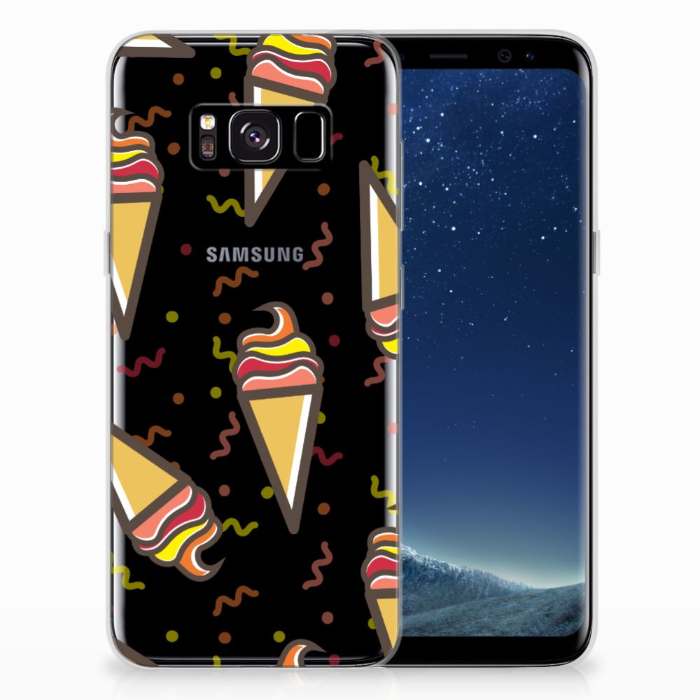 Samsung Galaxy S8 Siliconen Case Icecream