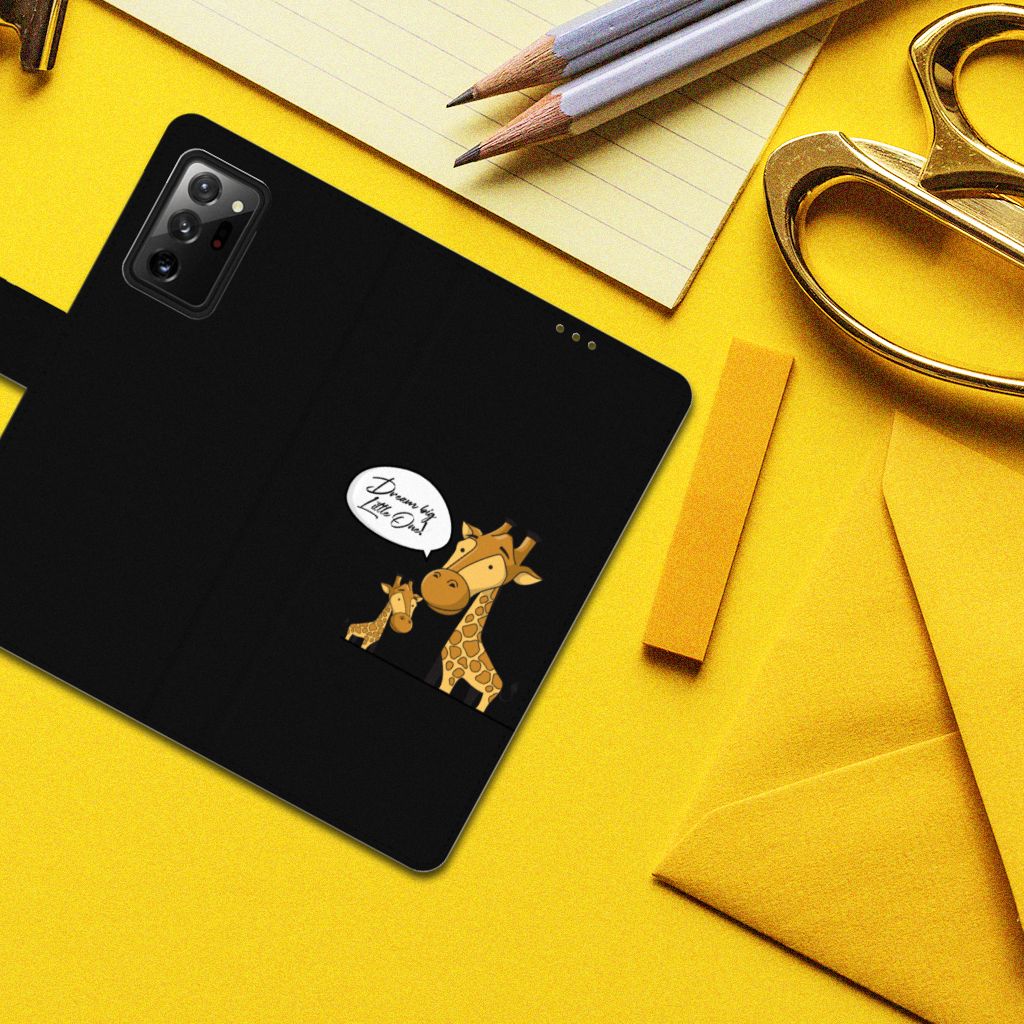 Samsung Galaxy Note20 Ultra Leuk Hoesje Giraffe
