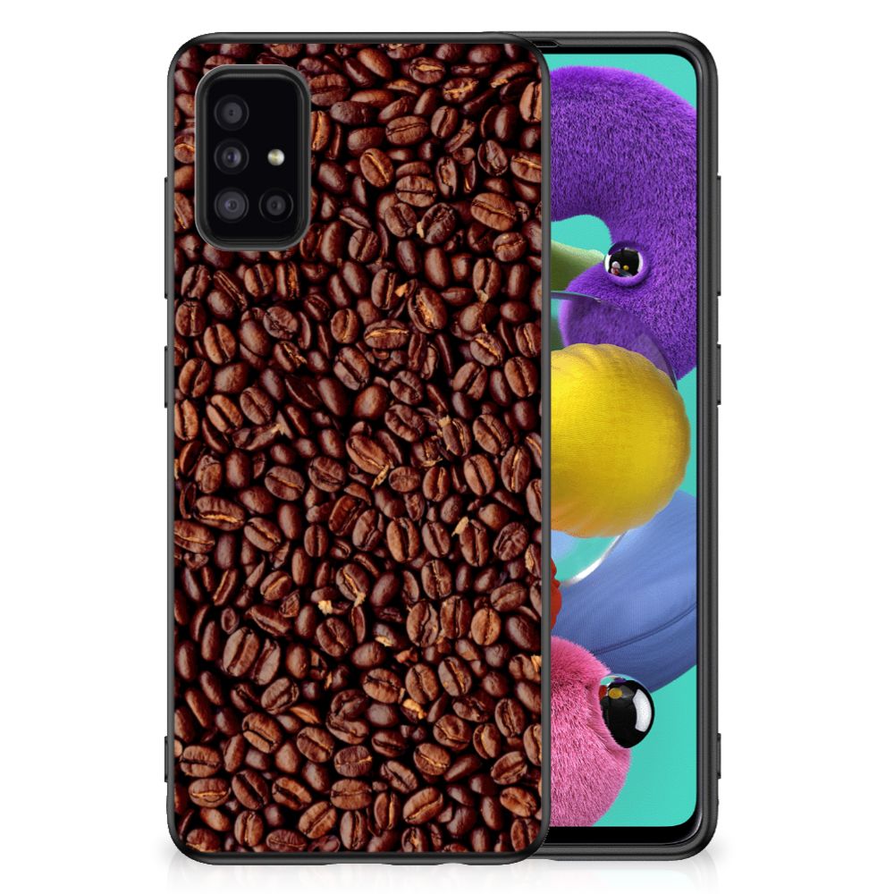 Samsung Galaxy A51 Silicone Case Koffiebonen