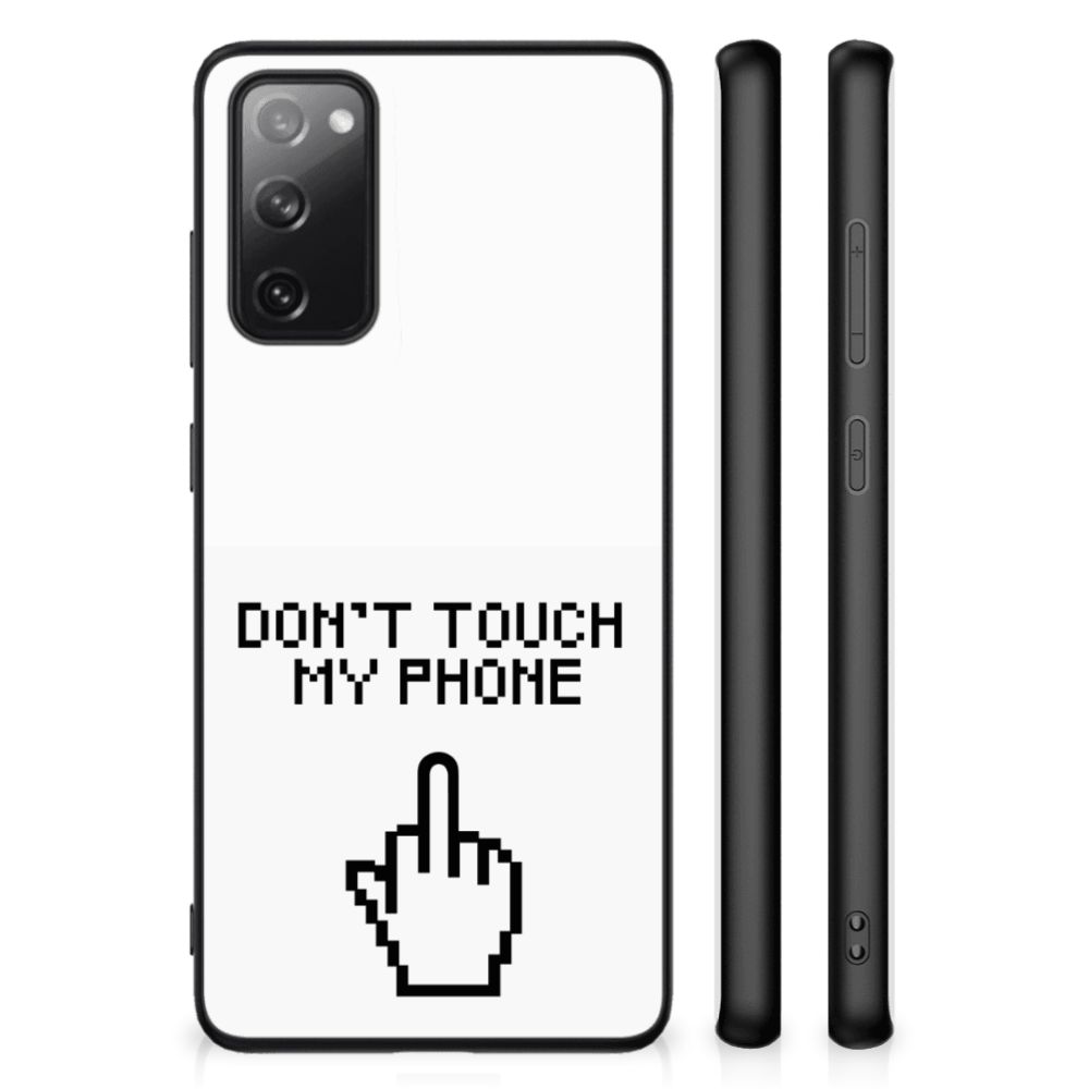 Samsung Galaxy S20 FE Telefoon Hoesje Finger Don't Touch My Phone B2C Telecom