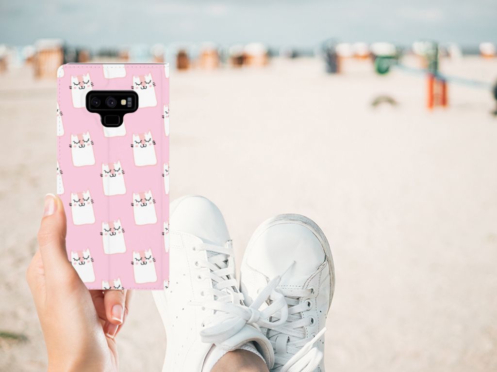 Samsung Galaxy Note 9 Hoesje maken Sleeping Cats
