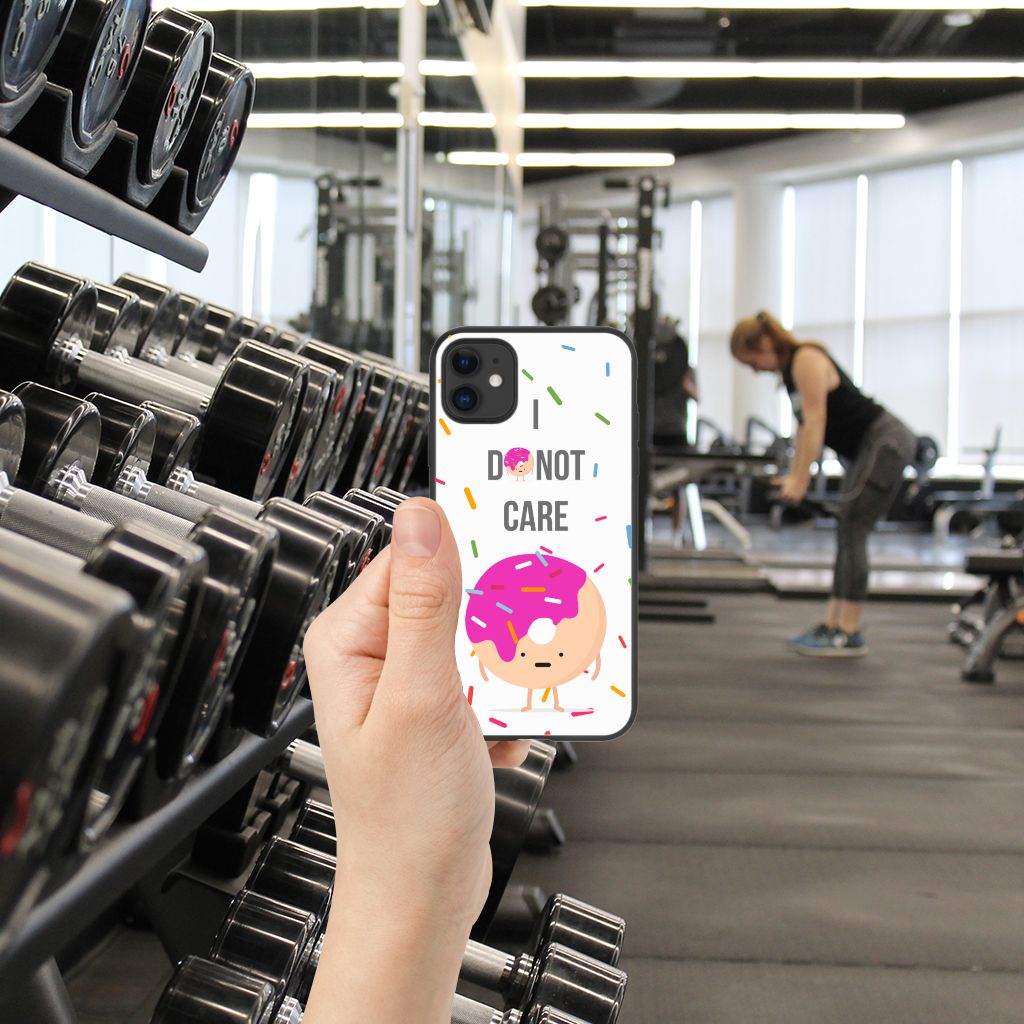 iPhone 11 Back Cover Hoesje Donut Roze B2C Telecom