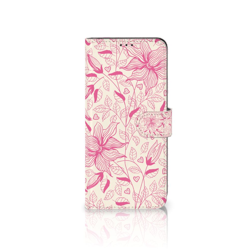 Samsung Galaxy S21 Ultra Hoesje Pink Flowers