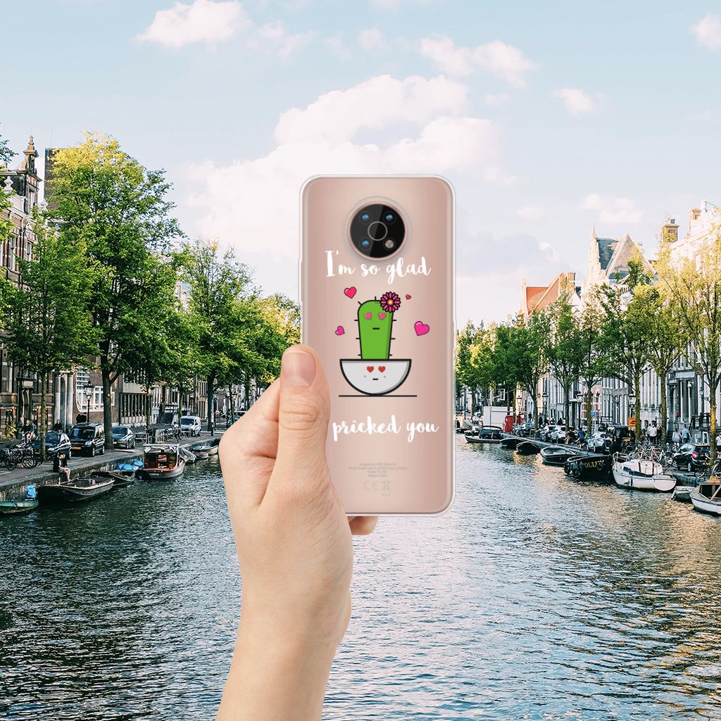 Nokia G50 Telefoonhoesje met Naam Cactus Glad B2C Telecom