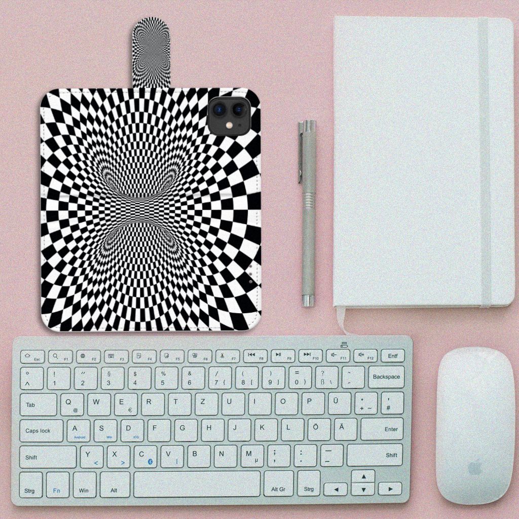 Apple iPhone 11 Book Case Illusie