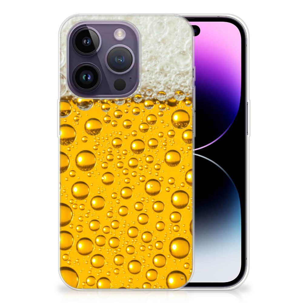 Apple iPhone 14 Pro Siliconen Case Bier B2C Telecom