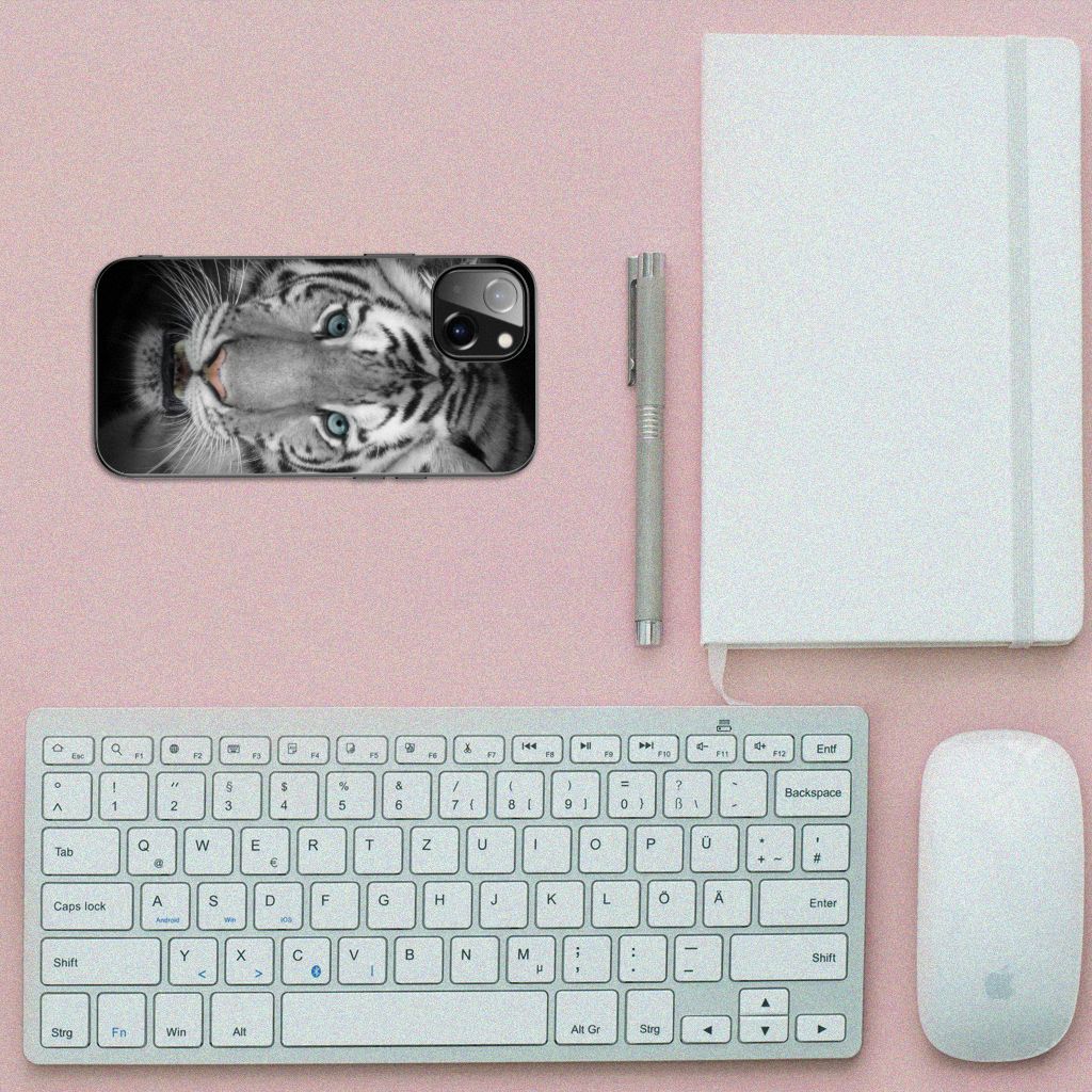 Apple iPhone 13 Dierenprint Telefoonhoesje Tijger B2C Telecom