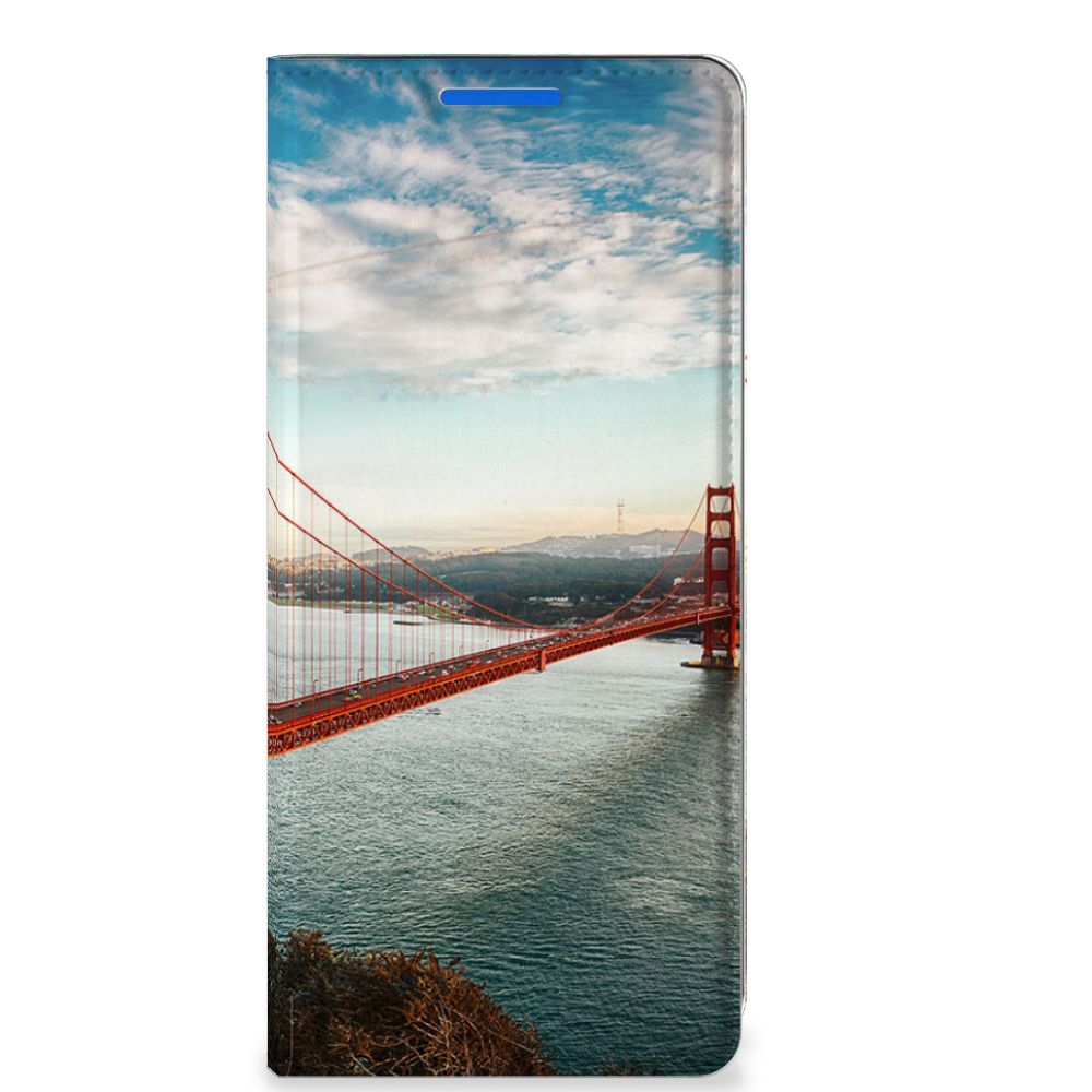 OPPO Reno 6 Pro Plus 5G Book Cover Golden Gate Bridge - B2C Telecom