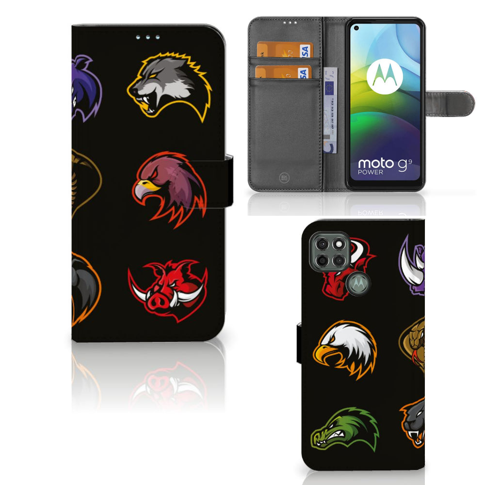 Motorola Moto G9 Power Leuk Hoesje Cartoon