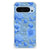 Case voor Google Pixel 9 | 9 Pro Flowers Blue