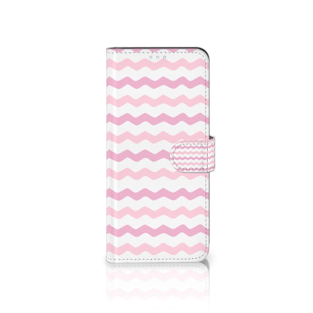 Xiaomi Mi 10T Lite Telefoon Hoesje Waves Roze