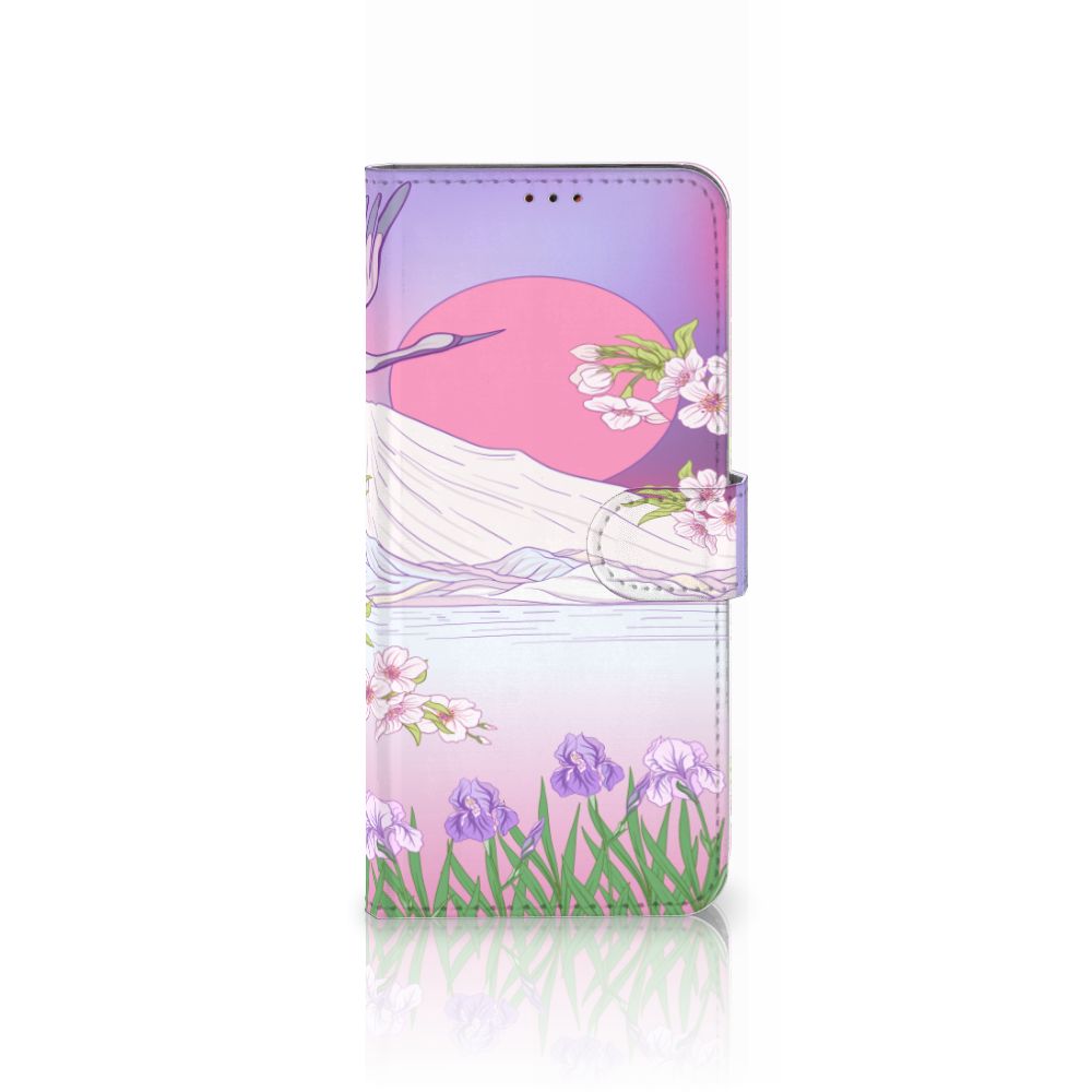 Motorola Moto E7i Power | E7 Power Telefoonhoesje met Pasjes Bird Flying