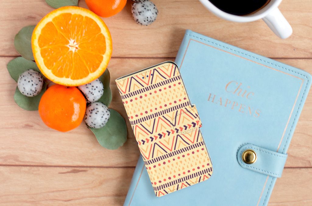 Samsung Galaxy S10e Telefoon Hoesje Aztec Yellow
