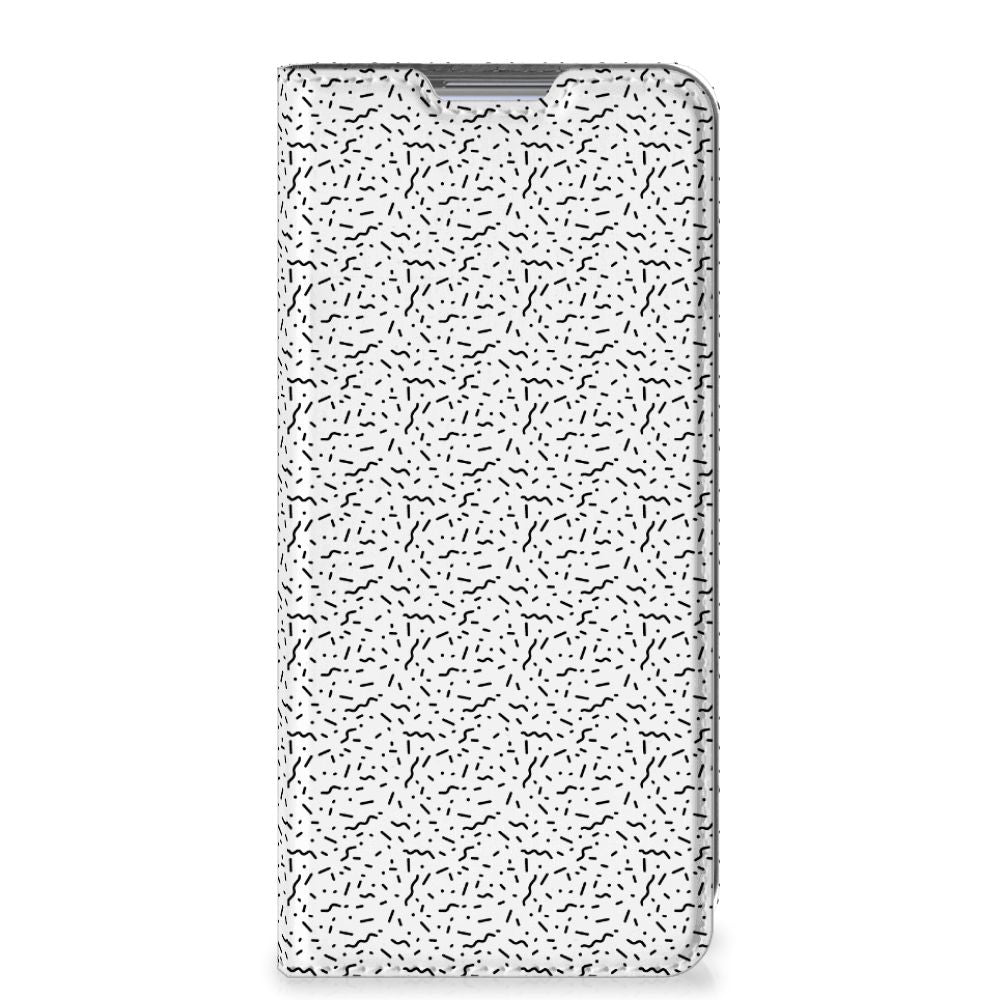 Xiaomi 12 | 12X Hoesje met Magneet Stripes Dots