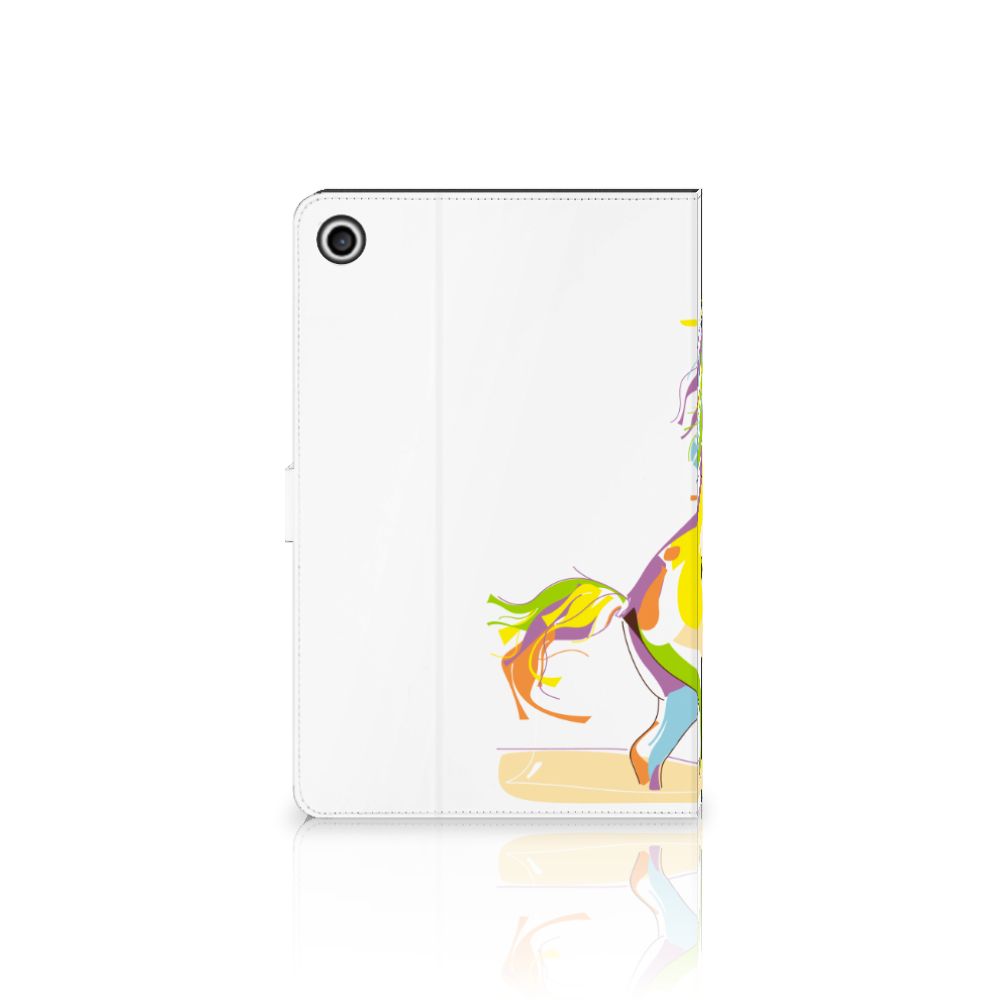 Lenovo Tab M10 Plus 3rd Gen 10.6 inch Hippe Tablet Hoes Horse Color