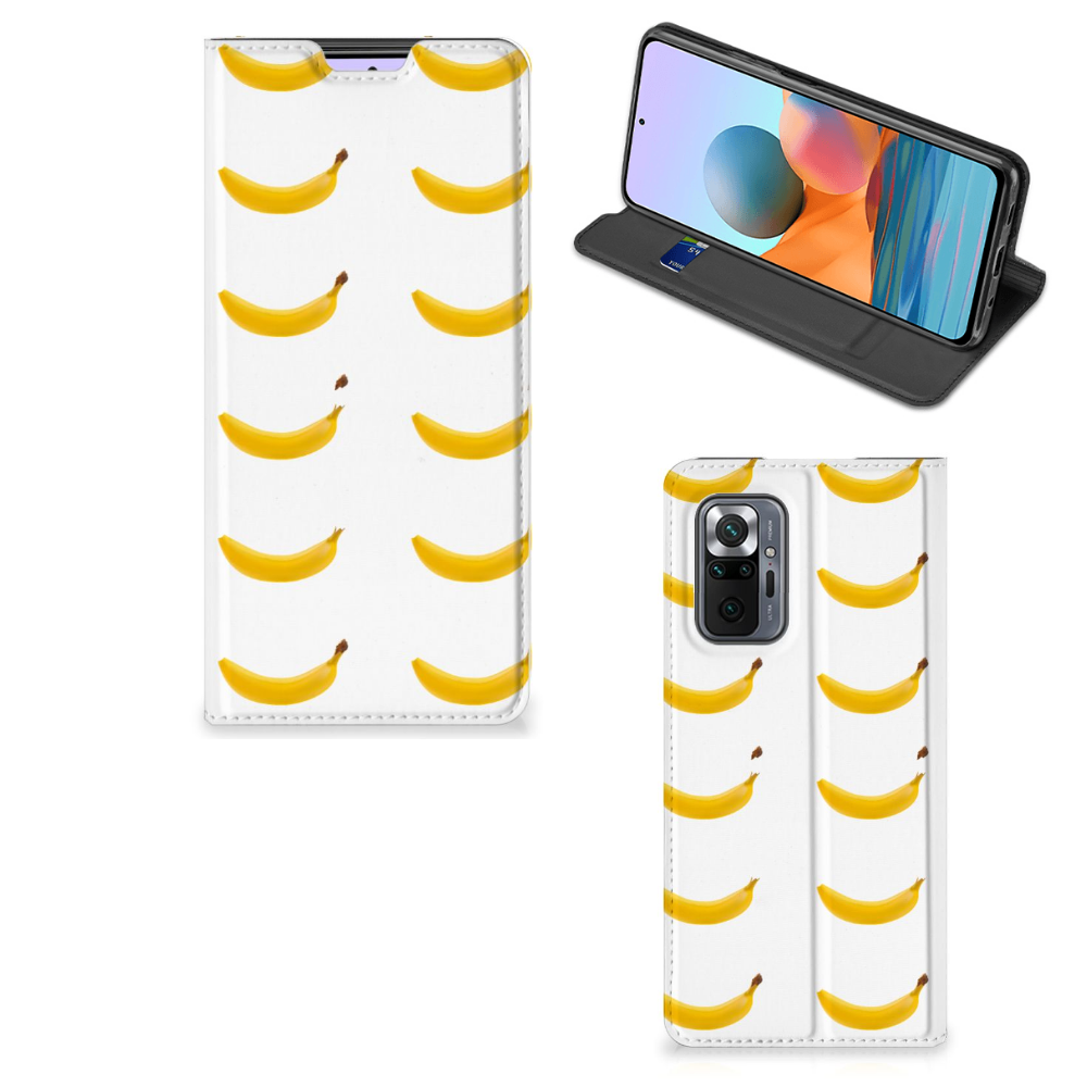 Xiaomi Redmi Note 10 Pro Flip Style Cover Banana - B2C Telecom