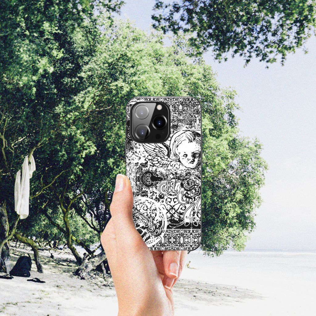 Telefoonhoesje iPhone 14 Pro Skulls Angel B2C Telecom