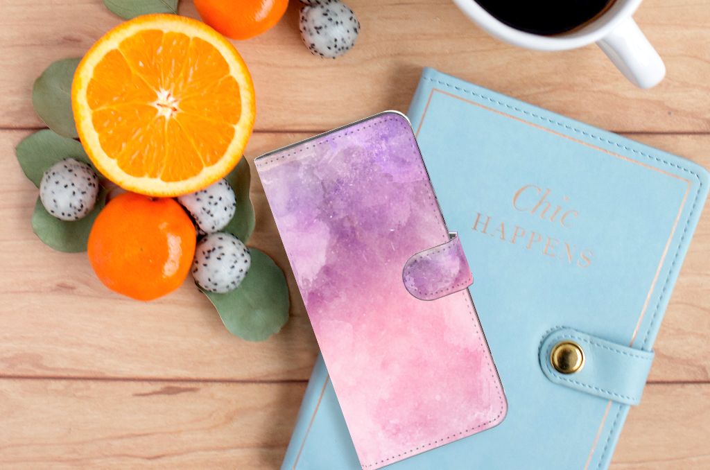 Hoesje Xiaomi Redmi 10C Pink Purple Paint