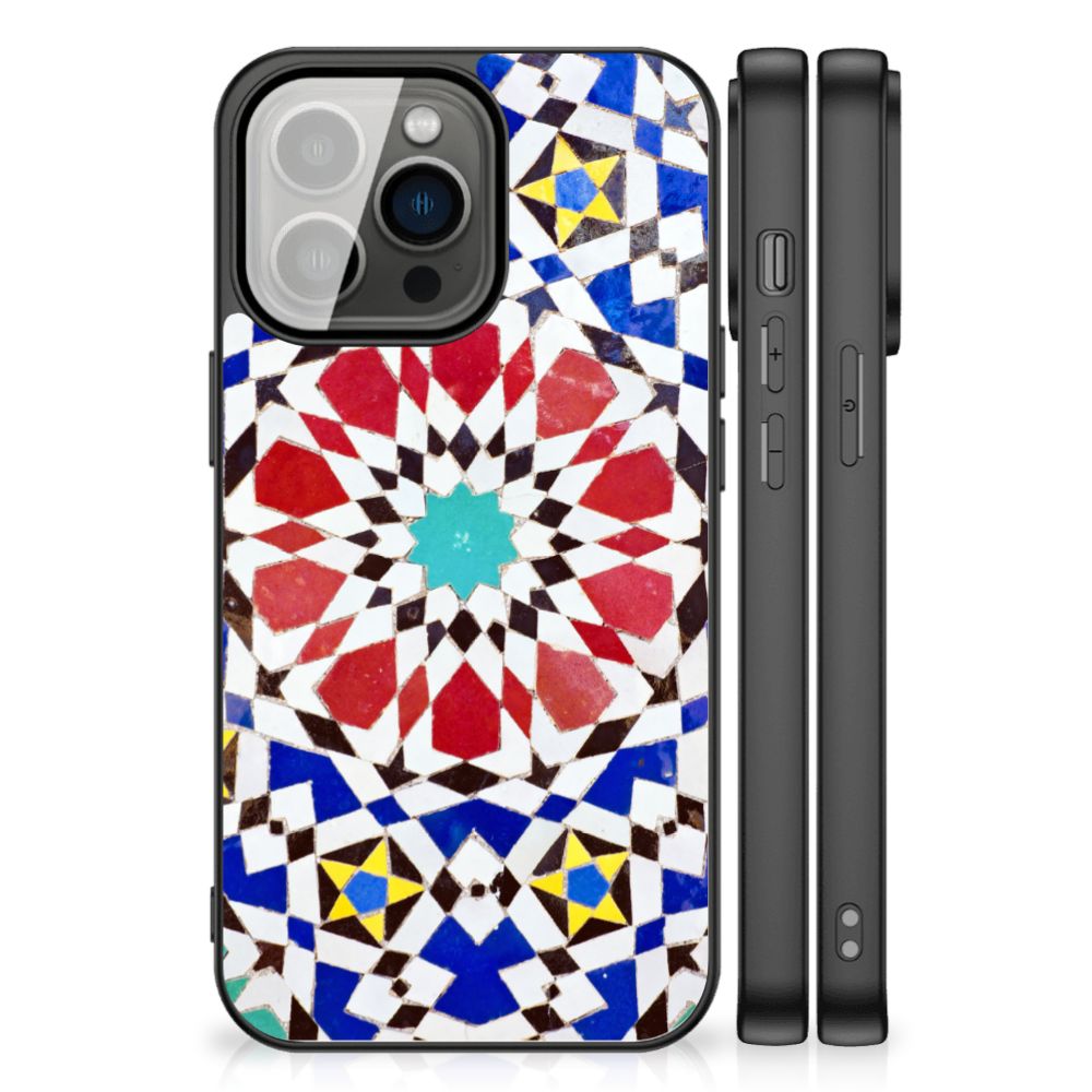 iPhone 13 Pro Marmeren Print Telefoonhoesje Mozaïek B2C Telecom