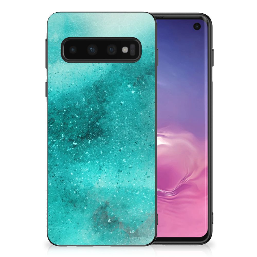 Case Samsung Galaxy S10 Painting Blue B2C Telecom