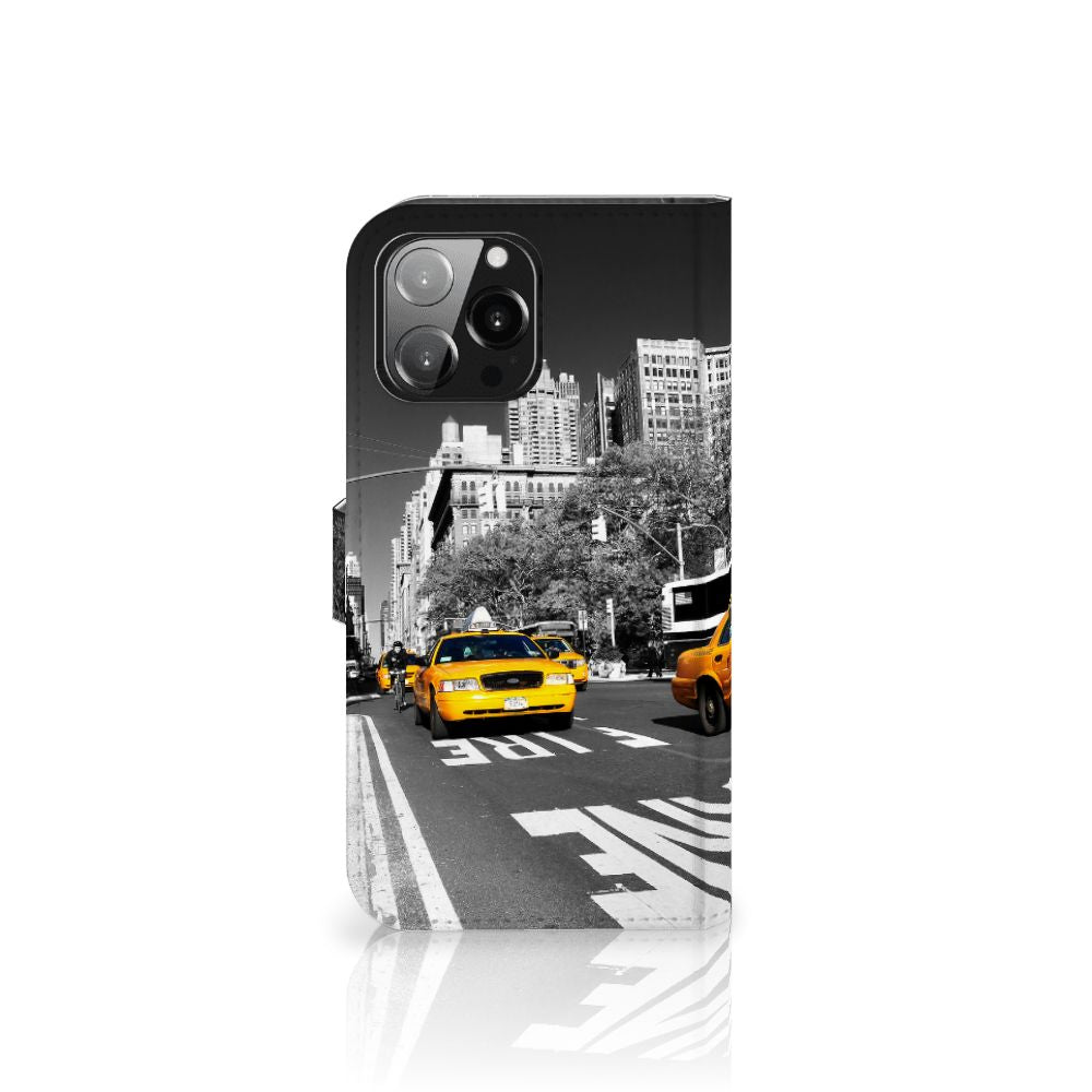 iPhone 13 Pro Max Flip Cover New York Taxi