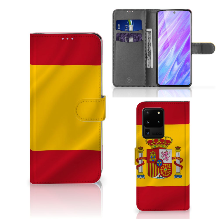 Samsung Galaxy S20 Ultra Bookstyle Case Spanje