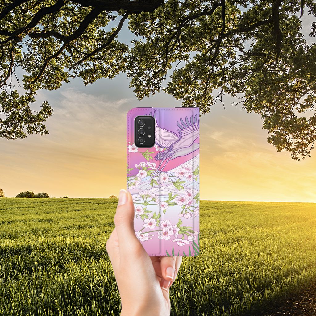 Samsung Galaxy A03s Hoesje maken Bird Flying - B2C Telecom