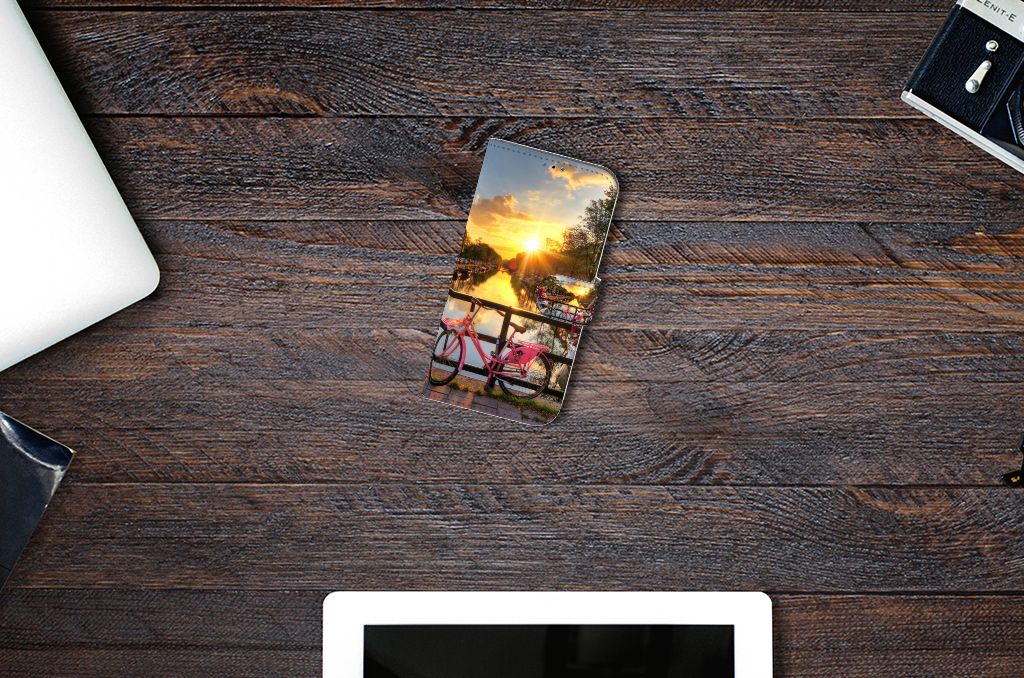 iPhone 14 Pro Flip Cover Amsterdamse Grachten