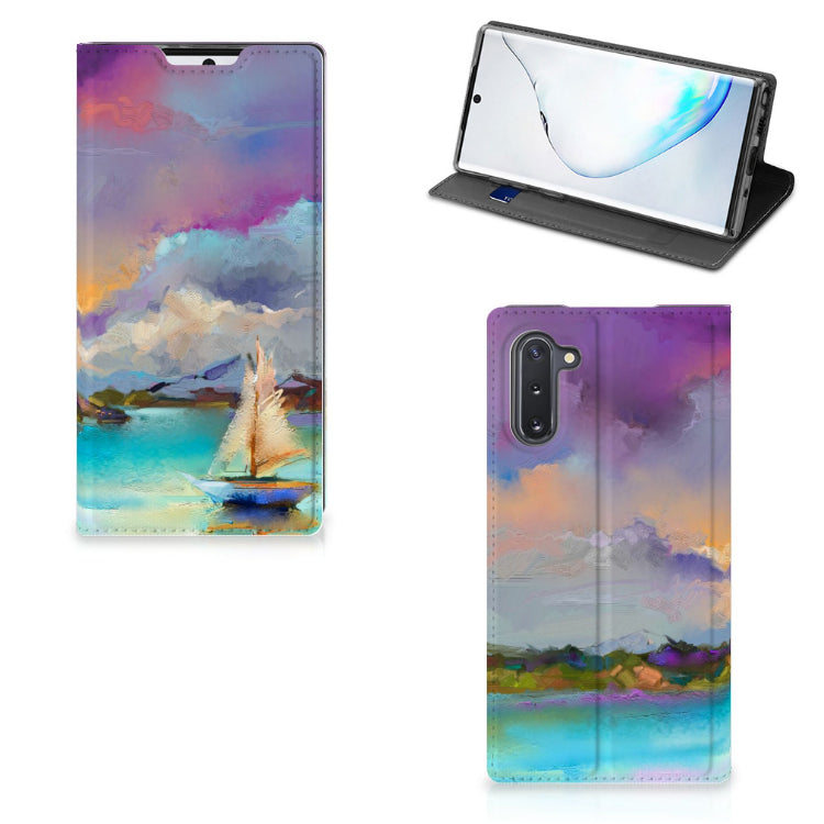 Bookcase Samsung Galaxy Note 10 Boat