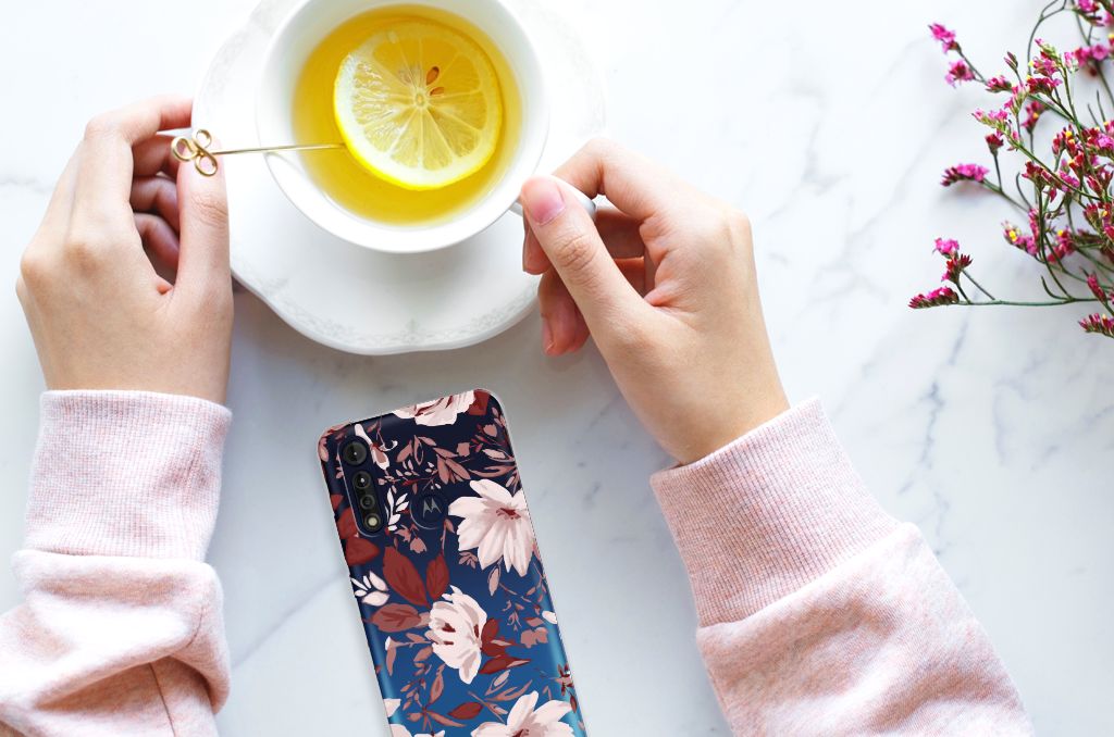Hoesje maken Motorola Moto G8 Power Lite Watercolor Flowers
