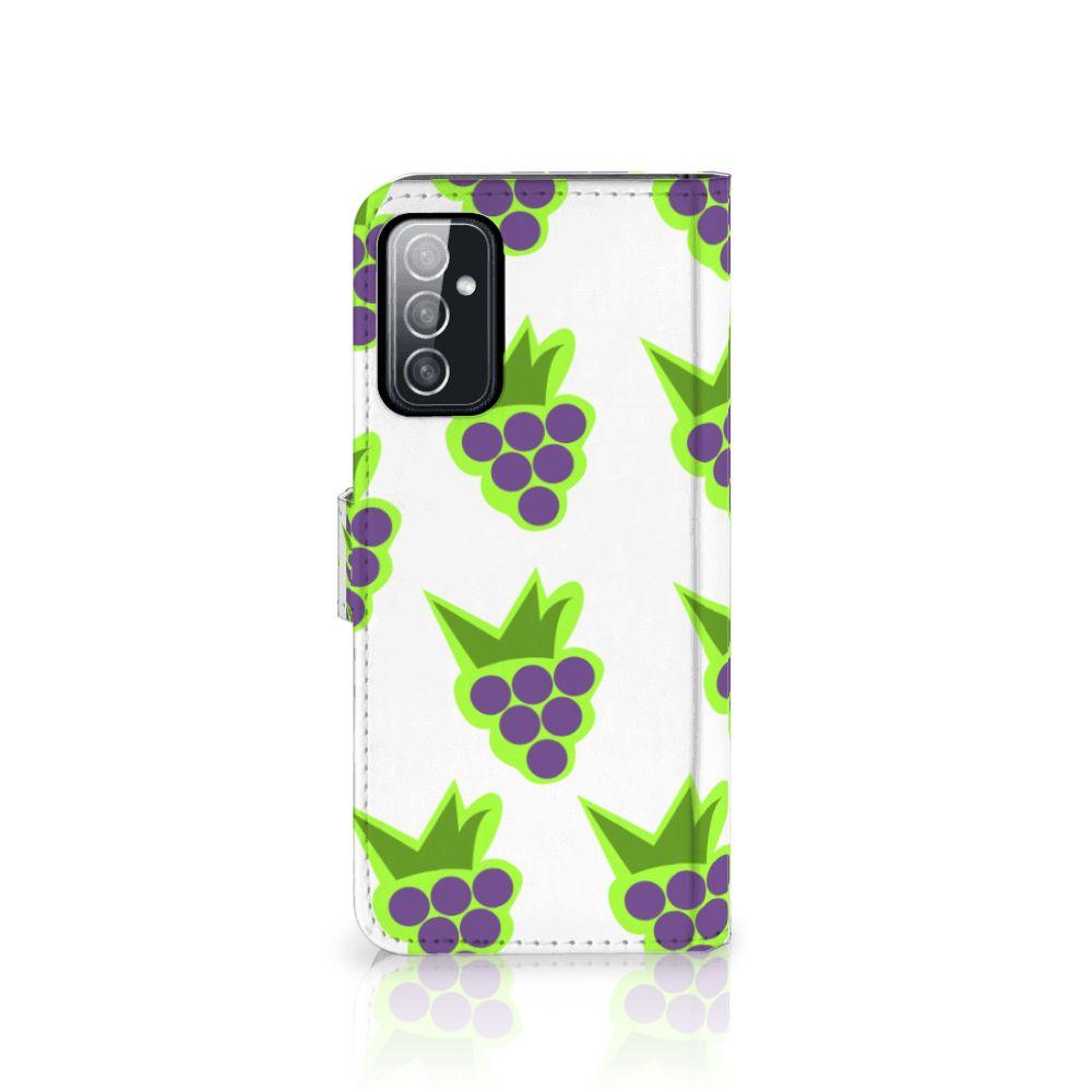 Samsung Galaxy M52 Book Cover Druiven