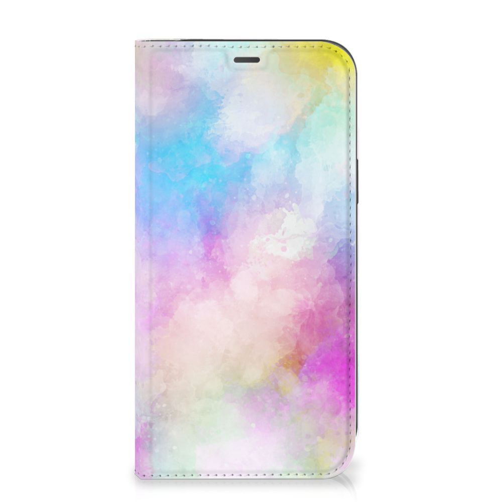 Bookcase iPhone 12 Pro Max Watercolor Light - B2C Telecom
