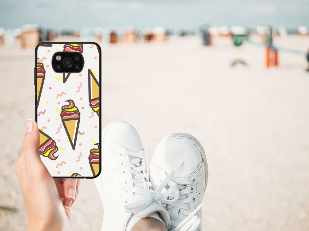 Xiaomi Poco X3 | X3 Pro Back Cover Hoesje Icecream B2C Telecom