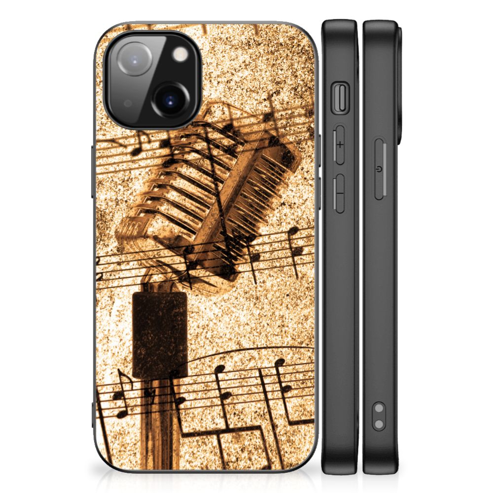 Apple iPhone 13 Silicone Back Case Bladmuziek B2C Telecom