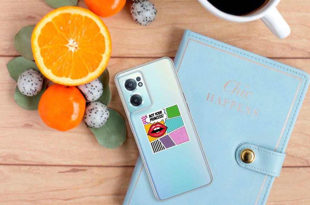 OnePlus Nord CE 2 5G Silicone Back Cover Popart Princess B2C Telecom