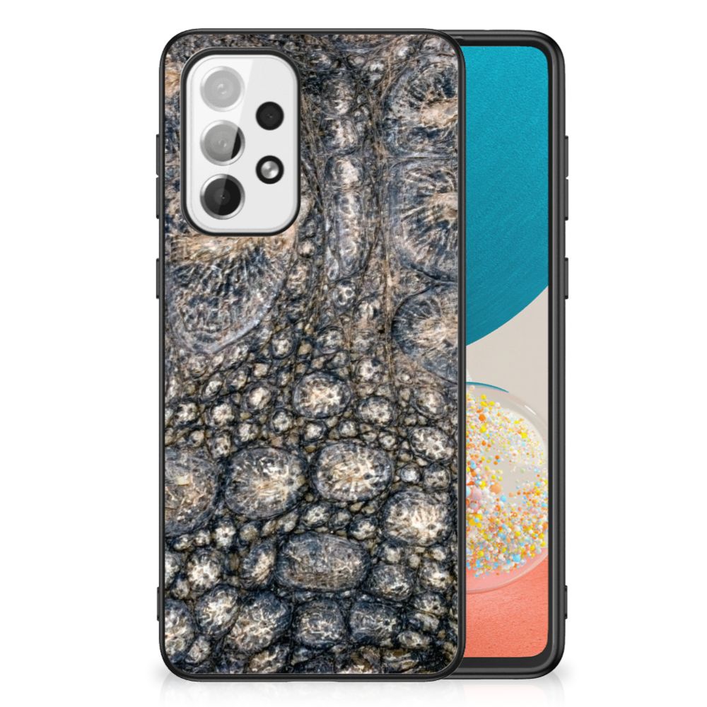 Samsung Galaxy A73 Dierenprint Telefoonhoesje Krokodillenprint B2C Telecom