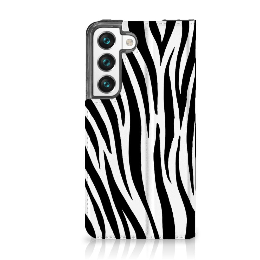 Samsung Galaxy S22 Hoesje maken Zebra - B2C Telecom