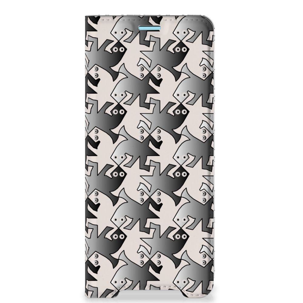 Sony Xperia 10 III Hoesje maken Salamander Grey - B2C Telecom