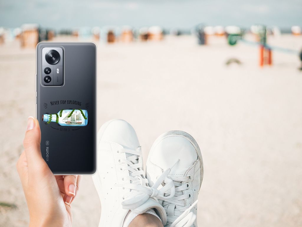 Xiaomi 12 Pro Telefoonhoesje met Naam Boho Bottle B2C Telecom