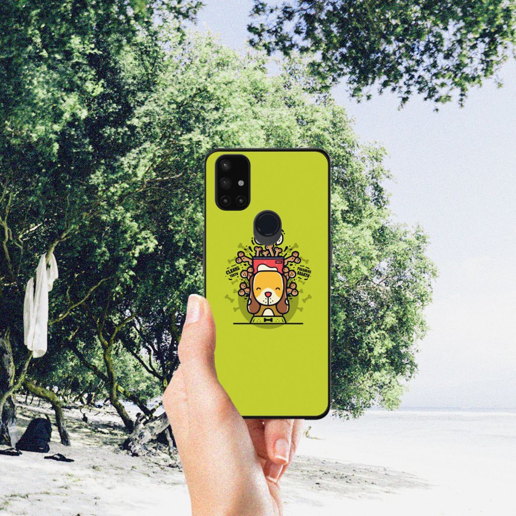 OnePlus Nord N10 5G Hoesje Doggy Biscuit B2C Telecom