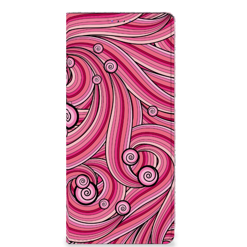 Samsung Galaxy A22 5G Bookcase Swirl Pink - B2C Telecom