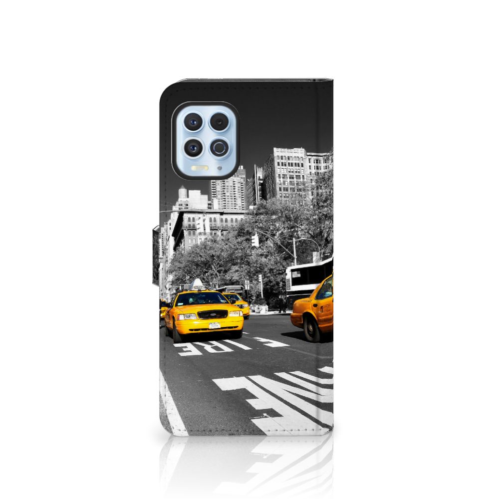 Motorola Moto G100 Flip Cover New York Taxi