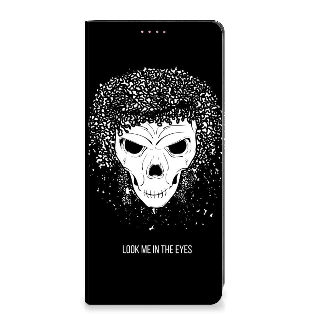 Mobiel BookCase OPPO A54 5G | A74 5G | A93 5G Skull Hair