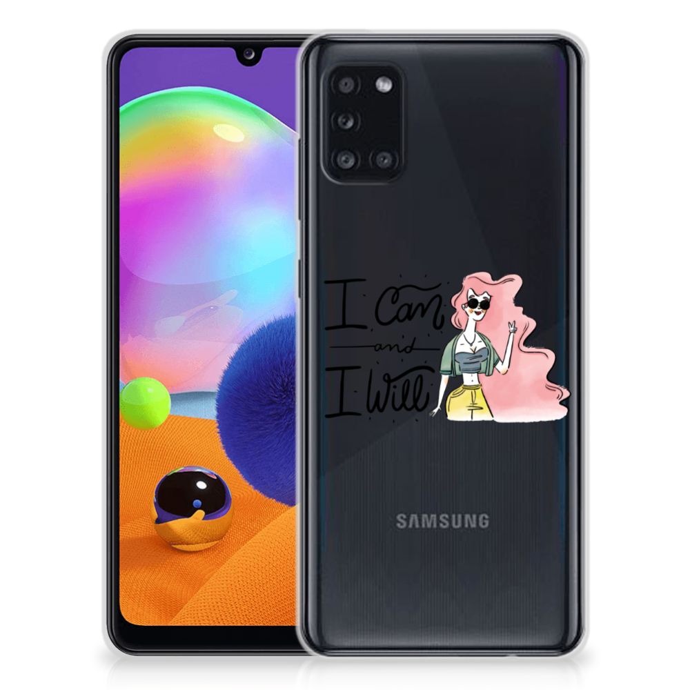 Samsung Galaxy A31 Telefoonhoesje met Naam i Can B2C Telecom