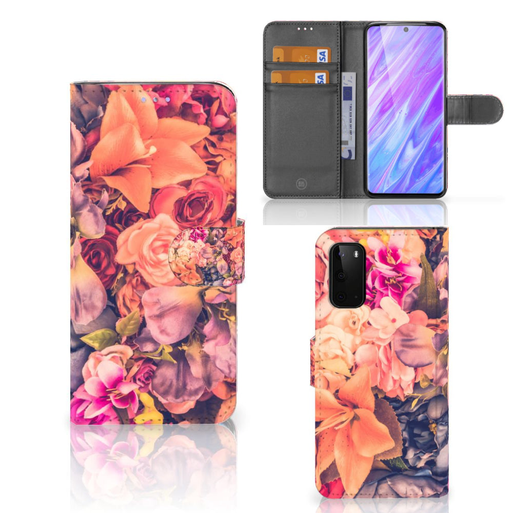 Samsung Galaxy S20 Hoesje Bosje Bloemen